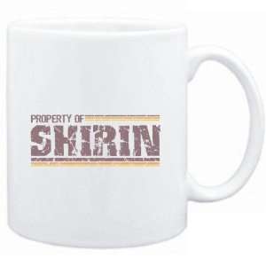  Mug White  Property of Shirin   Vintage  Female Names 