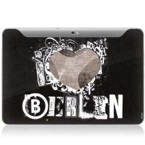   Samsung Galaxy Tab 10.1 P7500 Rueckseite   love Berlin Design Folie