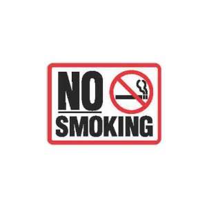  No Smoking   14 x 10   OSHA warning magnetic sign.