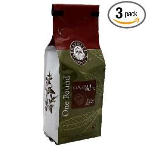 Fratello Coffee Company Coconut Fiesta Coffee, 16 Ounce Bag (Pack of 3 