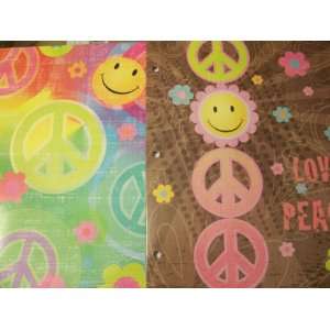   Set of 2 Peace Folders (Peace & Smiles; Love Peace)