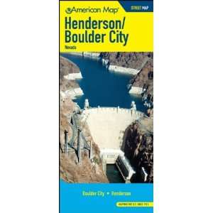  American Map 614666 Henderson And Boulder City Nevada 