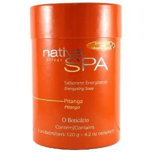 Nat.Spa Activate Pitanga Energizing Soap 3 x 4.2 oz 