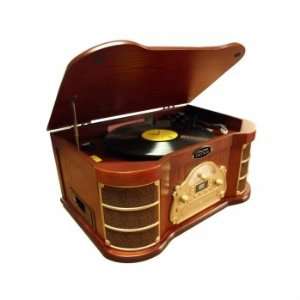  Top Quality Pylepro Classical Turntable With Am/fm Radio 