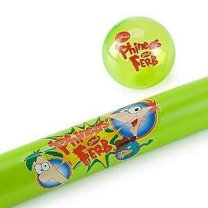   FERB BASEBALL SET Hypercharged Skyball Bat helium filled ball  