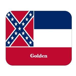  US State Flag   Golden, Mississippi (MS) Mouse Pad 