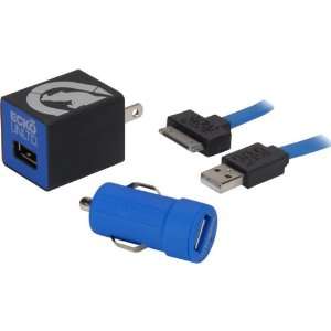  Wall and Car Charger Kit for Smartphones (EKU PK2 BL 