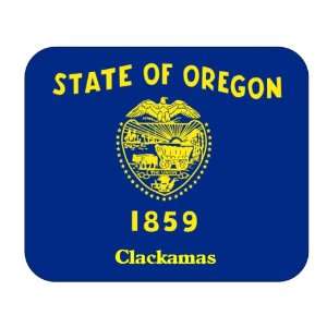  US State Flag   Clackamas, Oregon (OR) Mouse Pad 