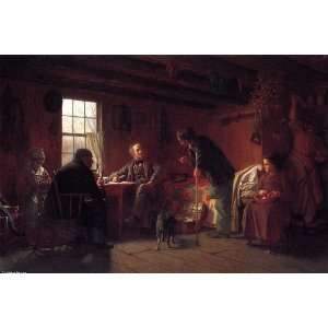  Jonathan Eastman Johnson   32 x 22 inches   The Pension Claim Agent