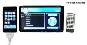  Pyle PLDN74BTI 7 Inch Double DIN TFT Touchscreen DVD/VCD 