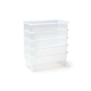  Angeles Value Line Birch Clear Trays   5 Pack Everything 
