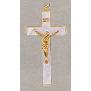  Small Crucifix   Pendant   3 and 1/2in. Height   IMPORTED 