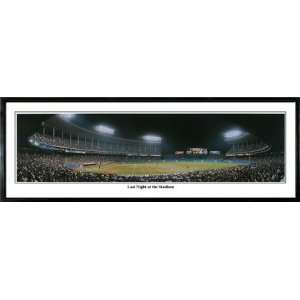  Cleveland Indians Last Night Old Municipal Panoramic 