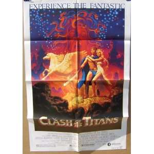  Clash of the Titans 27x41 Original One Sheet Folded Poster 