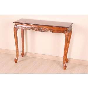  ICI Carved Wood Console Table