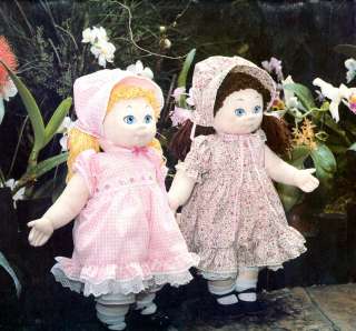   Children Soft Sculpture 22 Dolls & Clothes Elf Designs Pattern UNCUT