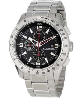   N25015G BLACK DIAL STAINLESS CHRONO MENS WATCH Fast Shipping  