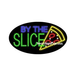  Animated Pizza by the Slice LED Sign 