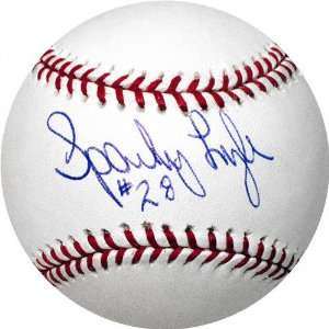  Sparky Lyle Autographed MLB Baseball