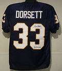 Tony Dorsett SIGNED Pitt F S Helmet 76 Heisman PSA DNA  