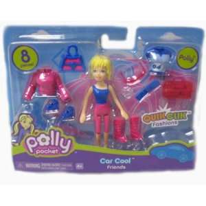  Polly Pocket Quick Clik Car Coll Friends Polly Doll Set 