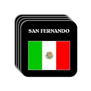  Mexico   SAN FERNANDO Set of 4 Mini Mousepad Coasters 