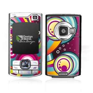  Design Skins for Nokia N80   Rainbow Bubbles Design Folie 