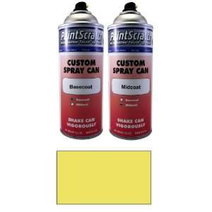  12.5 Oz. Spray Can of Canary Yellow Pearl Metallic Tricoat 
