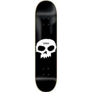  Zero Single Skull Deck 8.12 Skateboard Decks