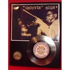 Gold Record Outlet Dizzy Gillespie 24KT Gold Record Display LTD 