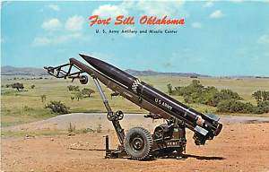 OK FORT SILL U. S. ARMY ARTILLERY MISSILE CENTER T56809  