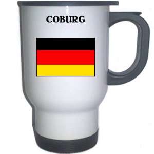  Germany   COBURG White Stainless Steel Mug Everything 