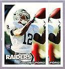 2010 TOPPS CHROME JACOBY FORD ROOKIE ORANGE REFRACTOR CLEMSON  
