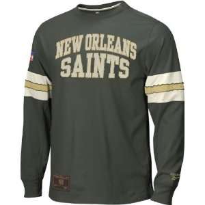  New Orleans Saints Youth Long Sleeve Jersey Crew Sports 