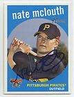 2008 Topps Heritage #290 Nate McLouth Autographed/Sig​ne