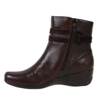 Clarks Womens Boots Embrace Love Dark Brown 82884  