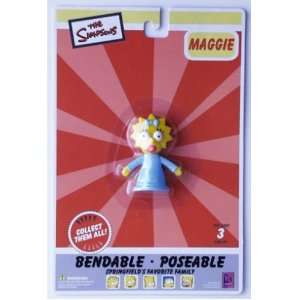  The Simpsons Maggie Simpson Bendable Figure Toys & Games