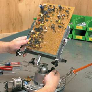 Split ball functionality allows for fast rotation between solder and 