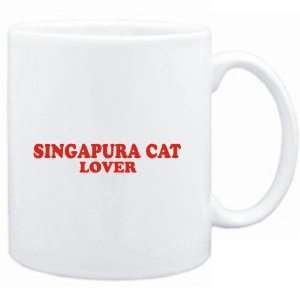  Mug White  Singapura LOVER  Cats