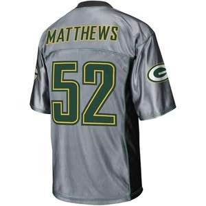 NFL   Mens Green Bay Packers #52 Clay Matthews Shadow Jersey  