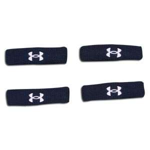  Under Armour 1/2 Wristbands (Navy) Clothing