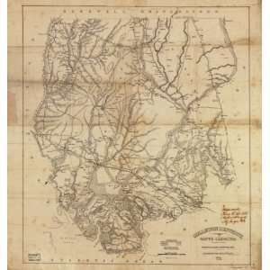  1825 Map South Carolina, Colleton Co.