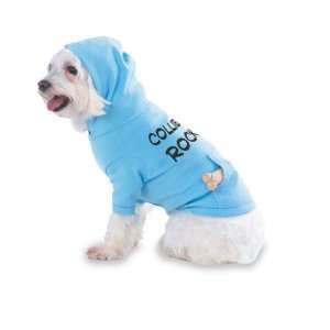  Collies Rock Hooded (Hoody) T Shirt with pocket for your 