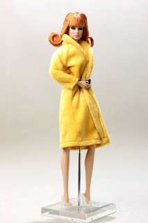 FR1029 Yellow Fashion Fur Coat for Fashion Royalty  