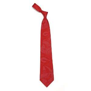  Georgia Bulldogs Red Silk Tonal Tie