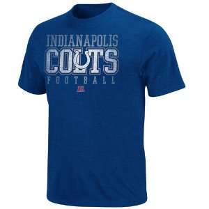 Indianapolis Colts Posted Victory Premium T Shirt   Royal Blue  