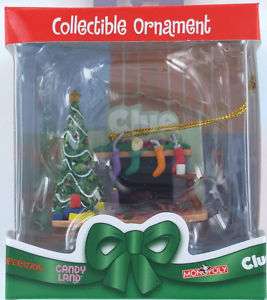 CLUE HEARTH SCENE Christmas Ornament Hasbro Basic Fun  
