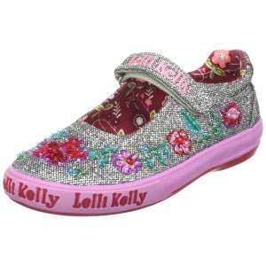 Lelli Kelly Pretty Baby Pewter silver shoes Mary Jane  