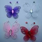 36pc mixed Stocking Butterfly Wedding Decoration 3cm  