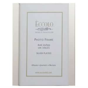  Eccolo Sidebar Silver Plated Frame, 8 by 10 Inch